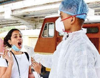 Coronavirus in India : भारत में  फिर कम हुई कोरोना की रफ्तार , 24 घंटे में आए 2,022 नए केस